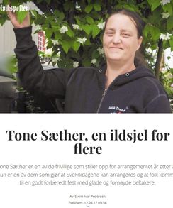 Ildsjelen Tone Sæther